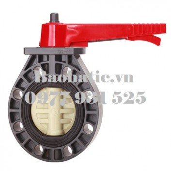 Van bướm tay gạt UPVC Shieyu D60, D75, D90, D110, D114, D125, D140, D160, D168, D200, D225